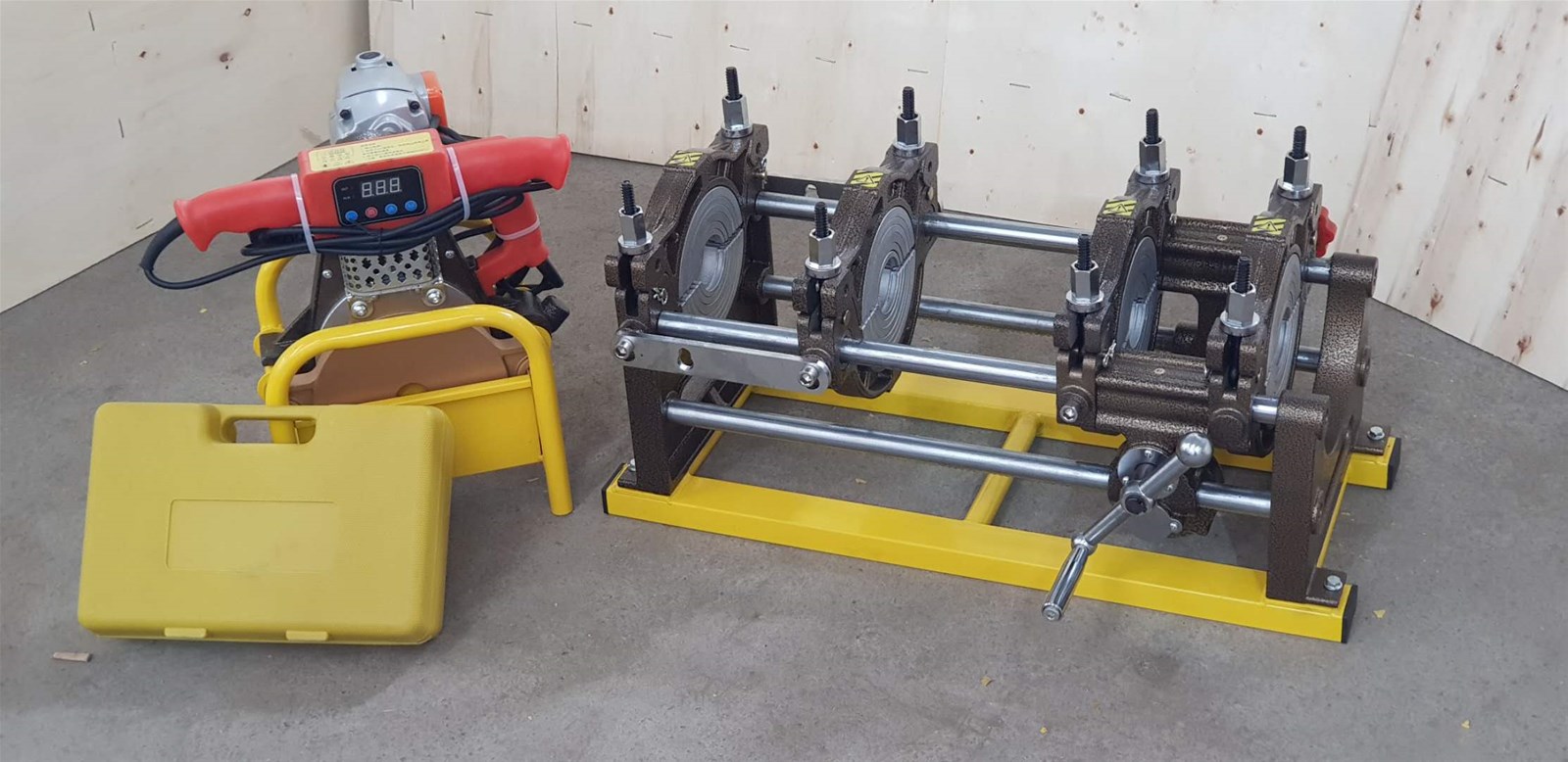 durable and accurate manual 60250HDPE pipe welder