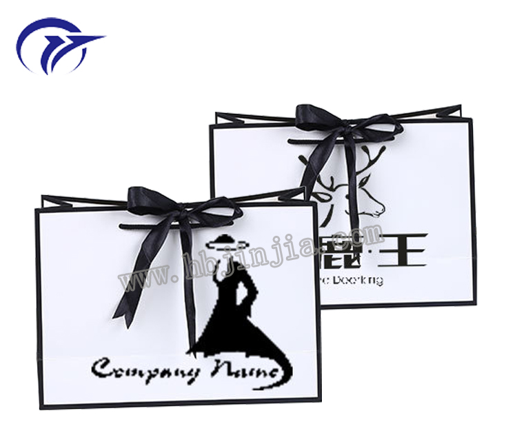 Customized printed gift packaging boutique paper bag