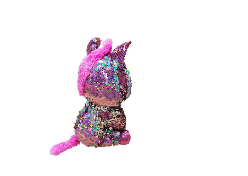 Custom Sequin Plush Toy New Sequin Toy Design