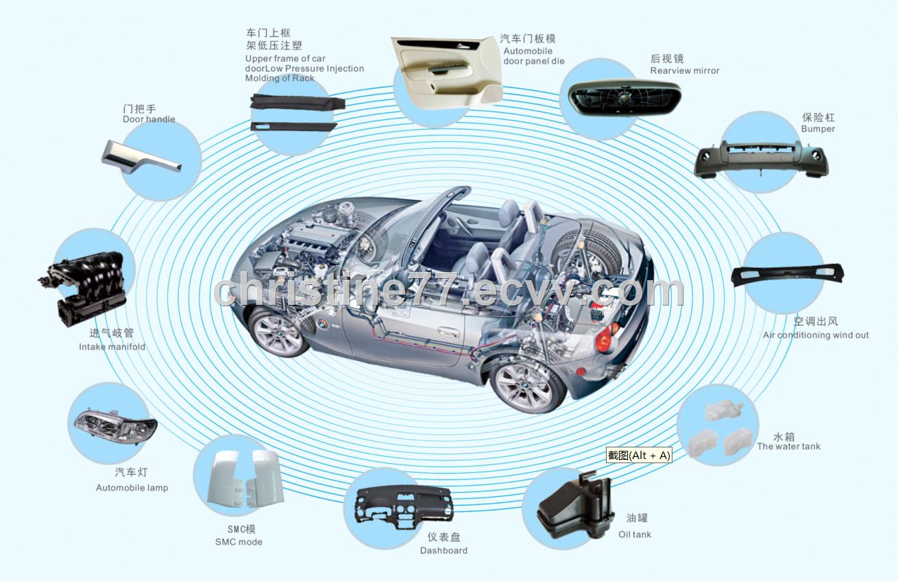 Cars Instrument Panel Plastic Injection Mold