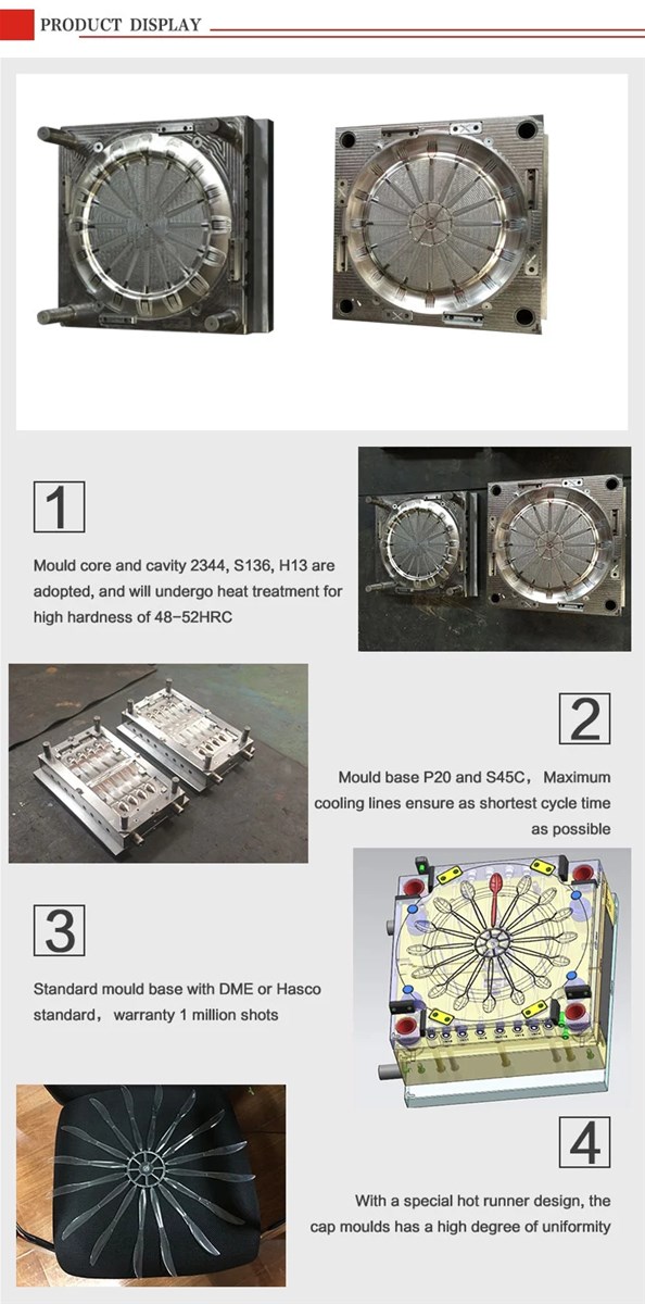 Multi cavities oneoff cheap plastic fork injection mold