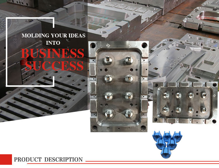 Various plastic spray caps produce mold maker