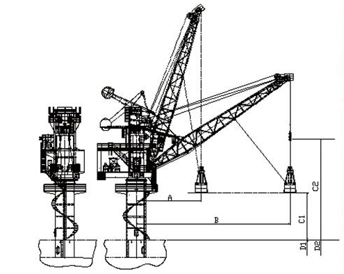 lifting equipment manufacturer of floating crane and deck crane