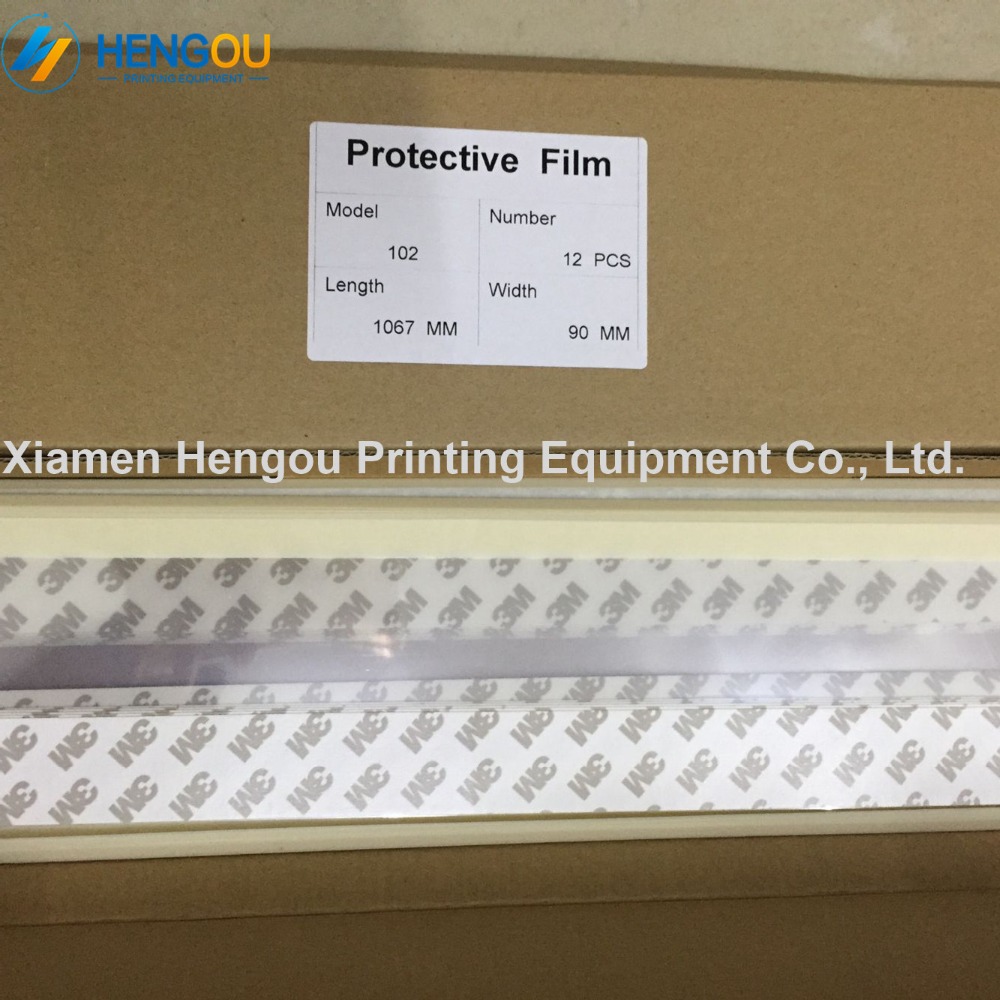 1 Bag 12 pieces 82008119F02 CD102 SM102 XL105 Heidelberg machine protective film Size 90x1067mm