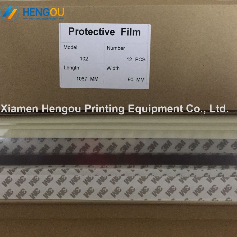 1 Bag 12 pieces 82008119F02 CD102 SM102 XL105 Heidelberg machine protective film Size 90x1067mm