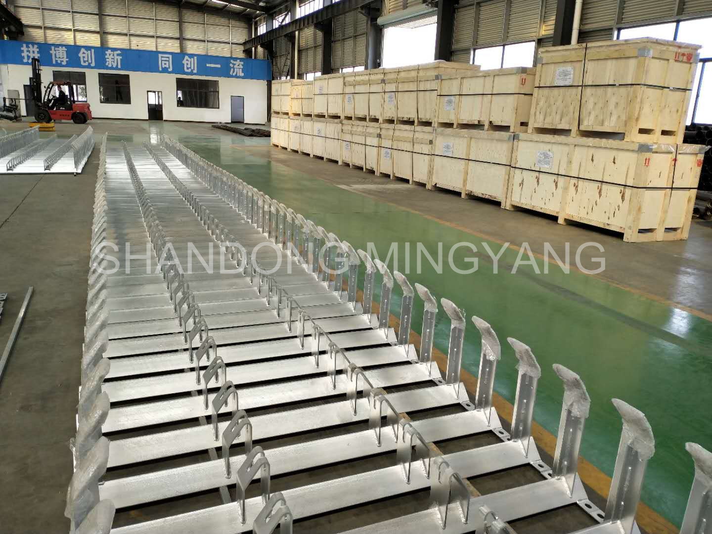Galvanized Belt Conveyor Roller Frame