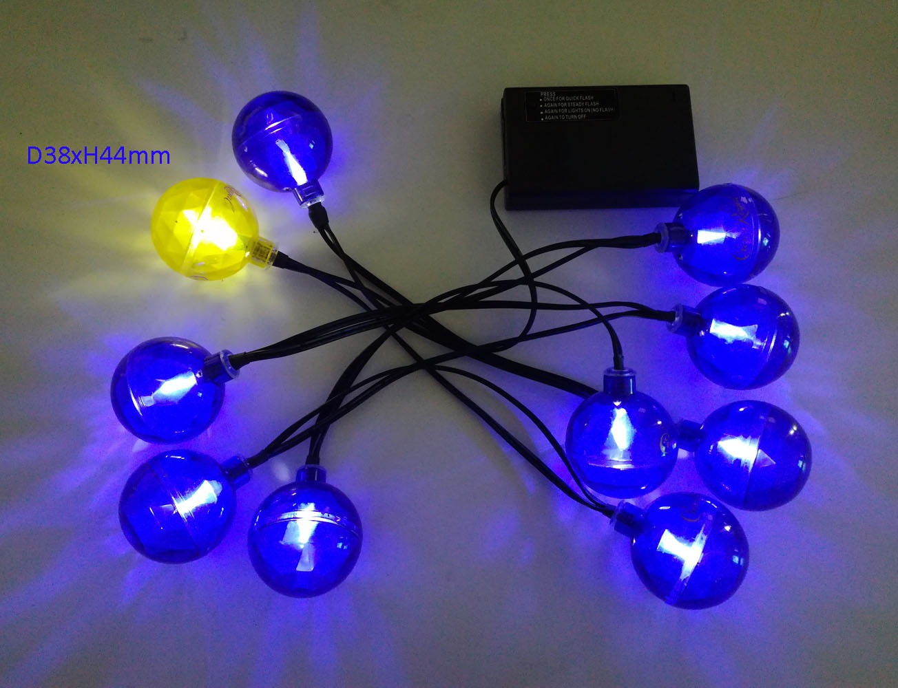 LED Battery Light 10LED butteries battery string light