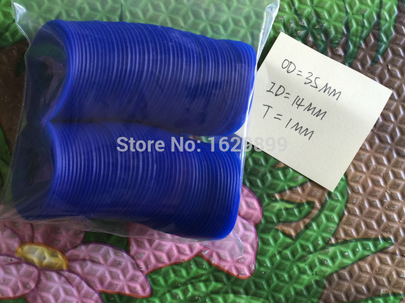 100 piece blue rubber sucker for printing machine free shipping size 351410mm