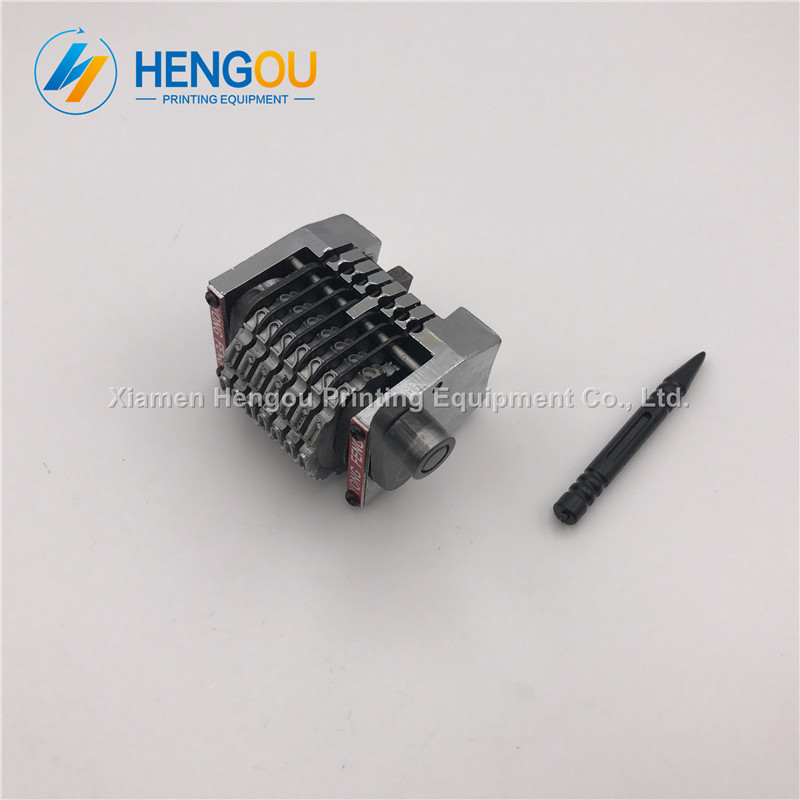 1 Pieces high quality Heidelberg GTO 7 digits numbering machine Horizontal jump mode 09876backward