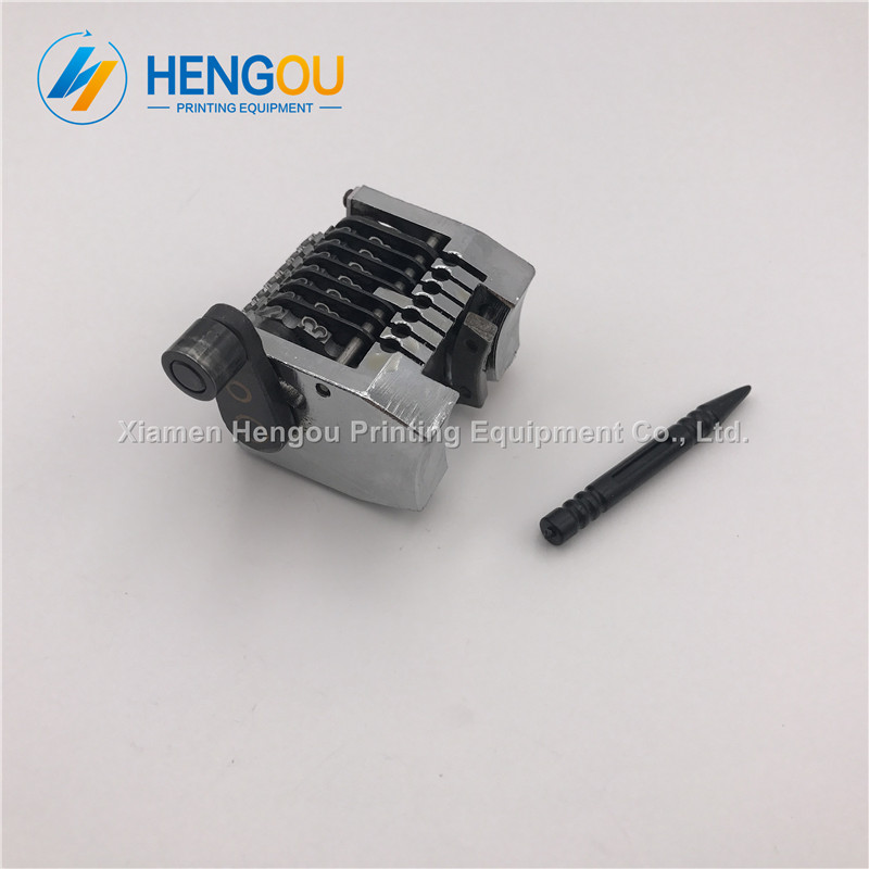 1 Pieces high quality Heidelberg GTO 7 digits numbering machine Horizontal jump mode 09876backward