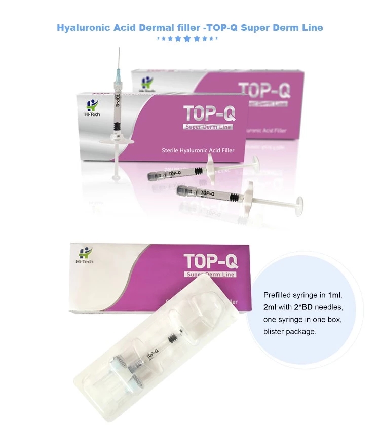 TOPQ Super Derm Line 2CC 100 hyaluronic acid dermal fillers for lip augmentation