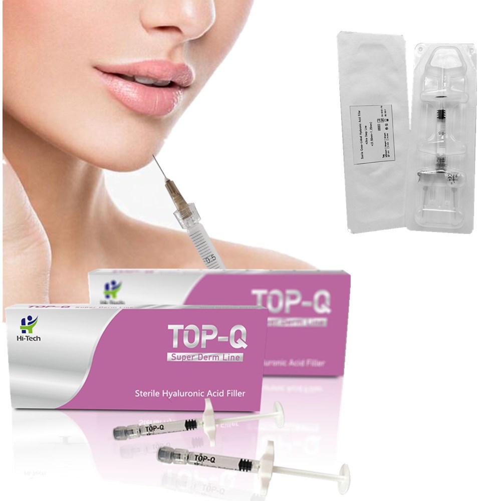 TOPQ Super Derm Line 2CC 100 Hyaluronic Acid Dermal Fillers for Lip