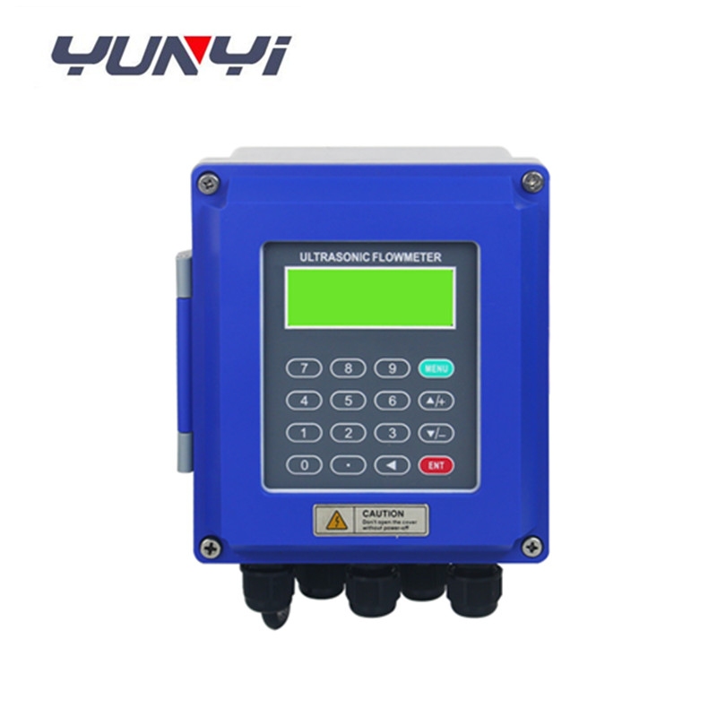 China portable ultrasonic water flow sensor meter price