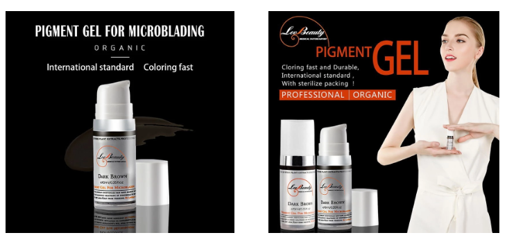 Pigment Gel for MicrobladingManual pen use and permanent makeup