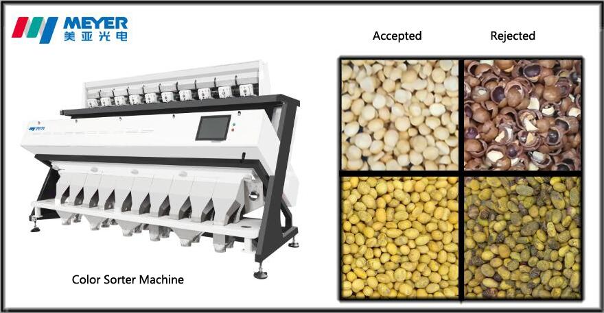 red beans color sorting machine optical sorter for beans processing machinery