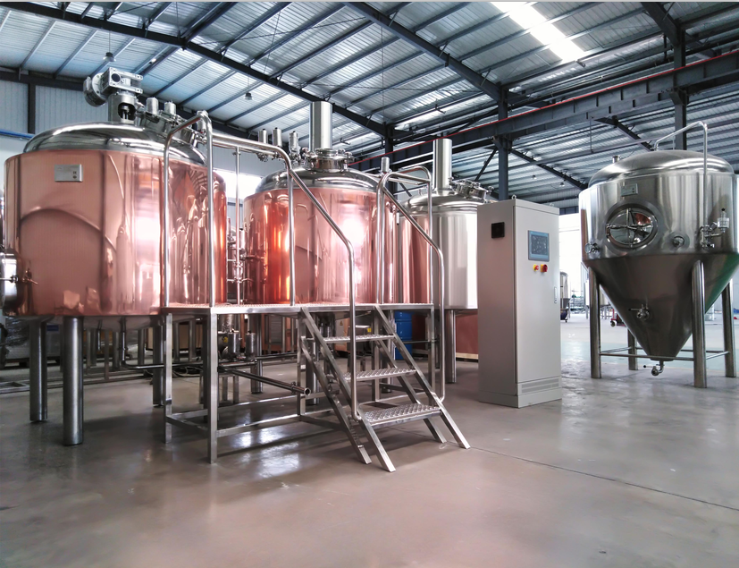 1000l red copper beer brewhouse system beer brewing equipment for pub