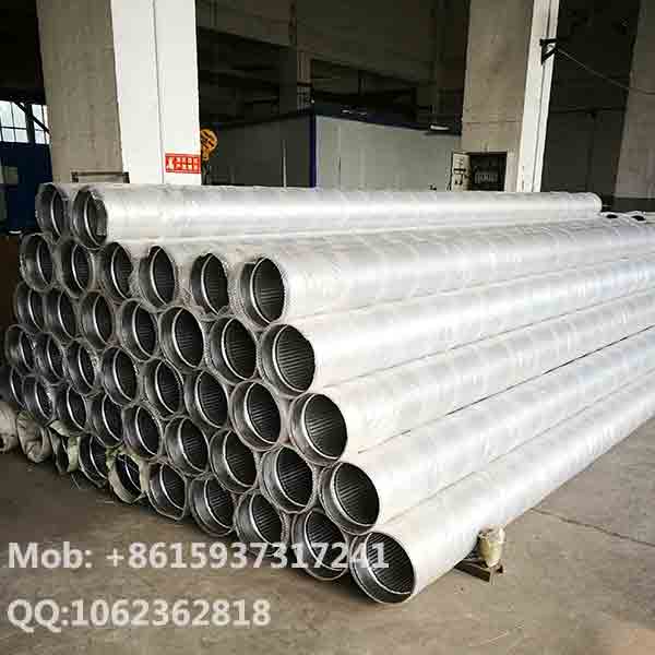 Stainless Steel Continuous Slot Wire Wrapped Johnson Water Well Screens