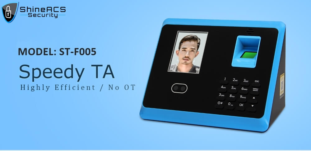 STF005 Face IDFingerprint Time Attendance System Biometric Machine Terminal