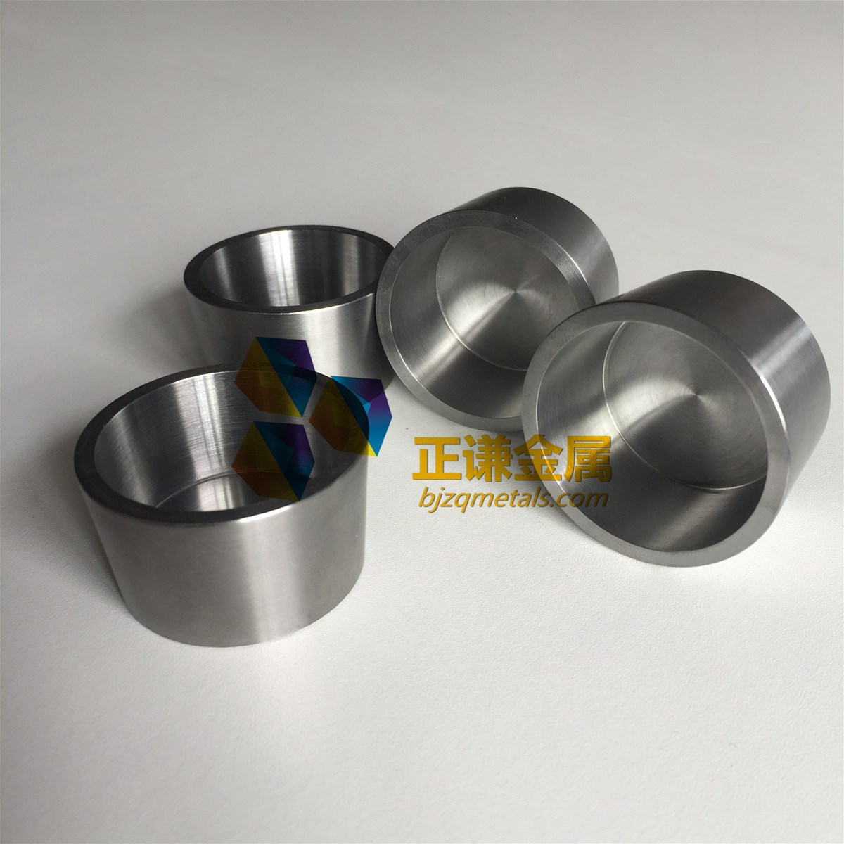 High purity 9995min molybdenum crucibles for vacuum evaporation