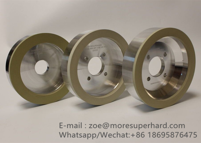 Vitrified diamond grinding wheels for PCD PCBN tools