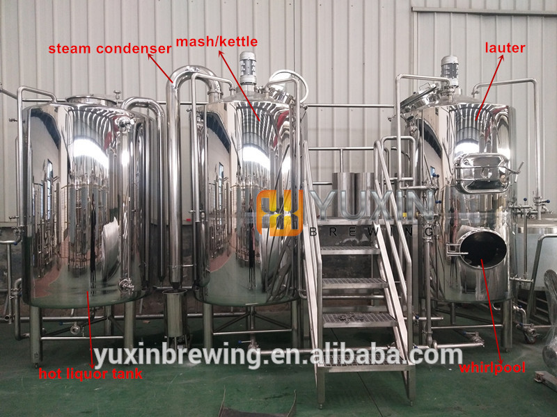 beer production machinery line 5000l