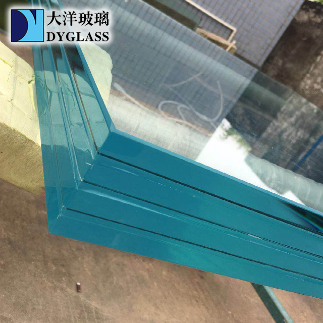 bullet proof clear tempered toughened pvb laminated safety glazing glass manufacturer