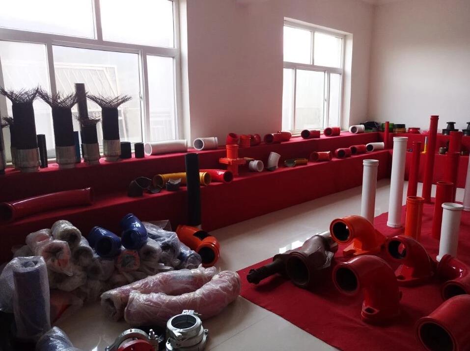 Concrete Pump Conveyor Rubber HoseHign Pressure Flexible Hose at the End