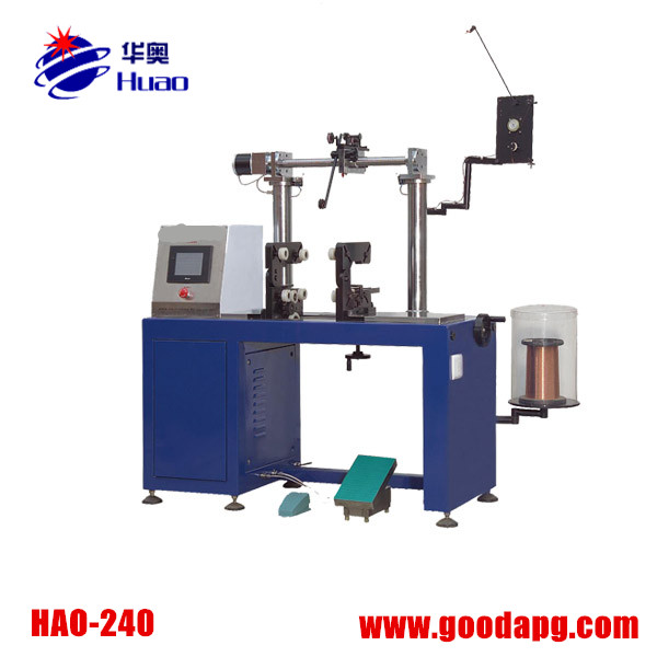 Voltage transformer winding machine