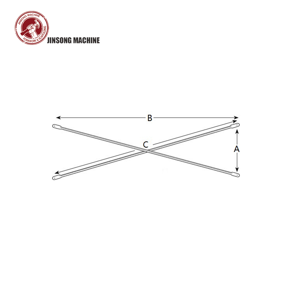 Manufacturer Mason Walk through Scaffolding Frame for Construction