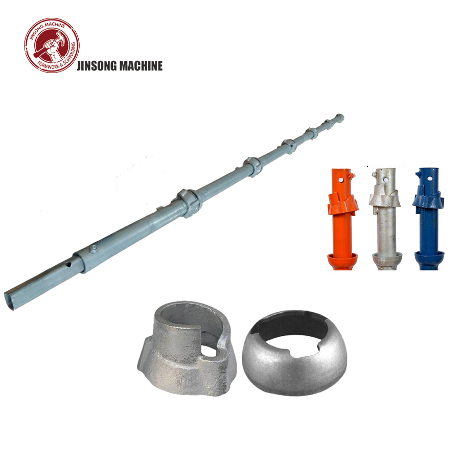 Q345 2000mm Construction Accessories Cuplock Scaffolding Vertical Standard