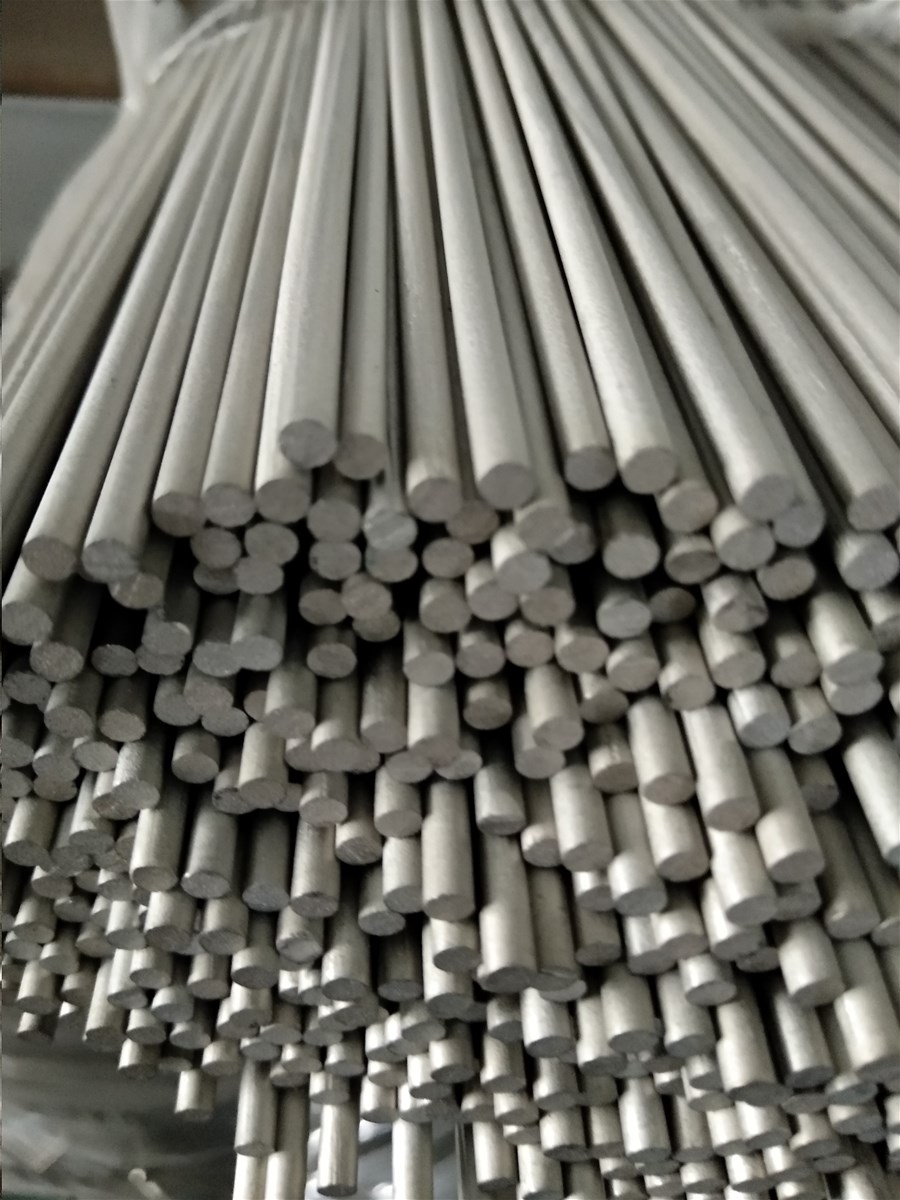 Hot rolled 30X1000mm Titanium Welded Rods Strainght titanium welded wires