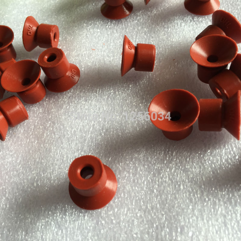 50 pieces red sucker for Heidelberg Stitch master ST3001 Silicone material