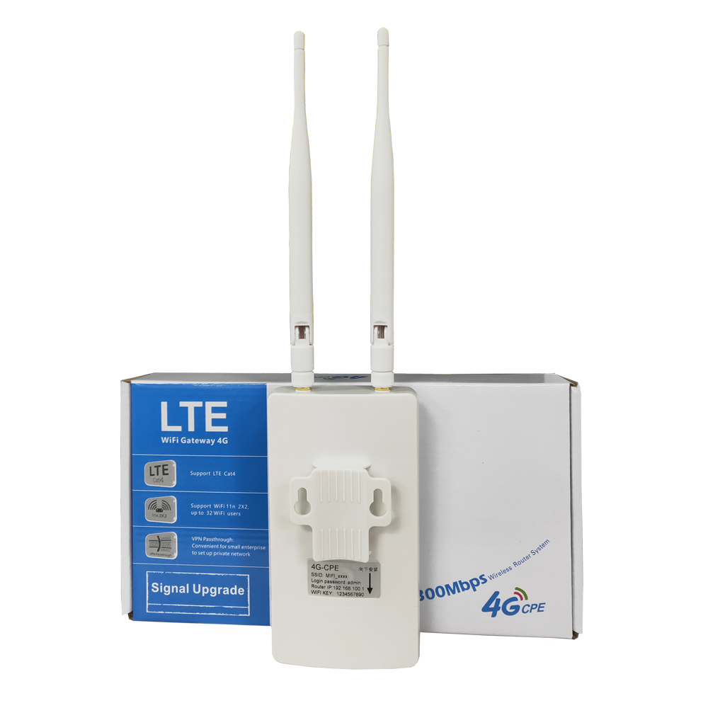 Indoor CPE 4G LTE WiFi router with 2 Ethernet Port