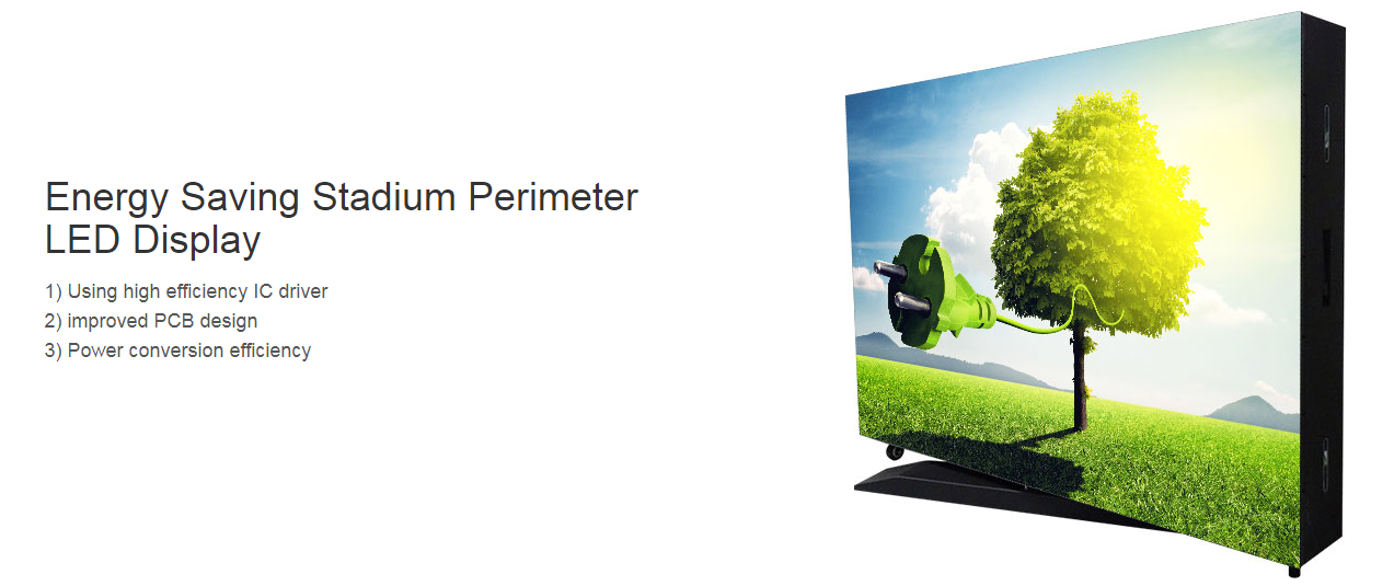 easy installation HD P8 outdoor LED display for soccer stadium