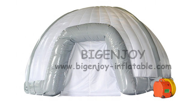 Lawn event outdoor air supported big bubble inflatable igloo tent party dome tent
