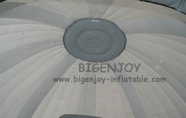 Lawn event outdoor air supported big bubble inflatable igloo tent party dome tent