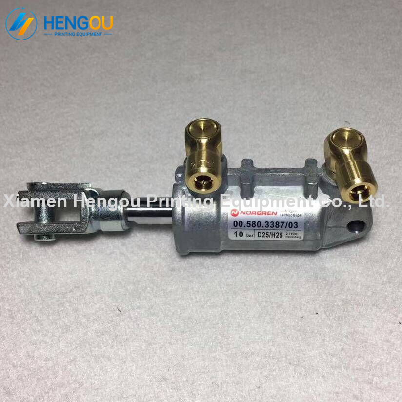 1 Piece SM102 SM52 SM74 Pneumatic cylinder D25 H25 for Heidelberg offset printing machine Heidelberg valve 005803387