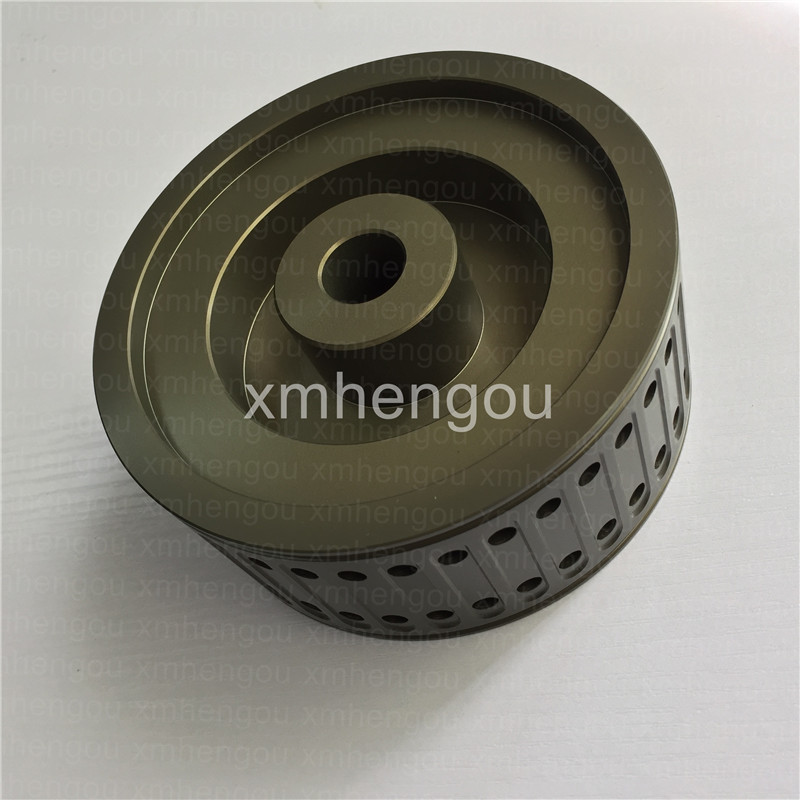 1 Piece high quality ZD2330280100 Stahl folding machine suction wheel Size 123x18x54mm