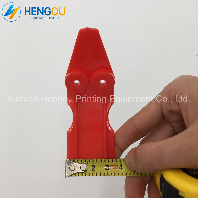 20 pairs 40 pieces Plastics Finger for Muller Martini machine 02351157 02351158 red finger parts