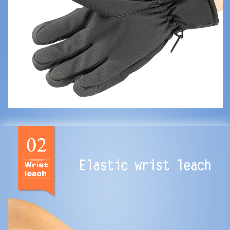 2019 New Design Men Women Waterproof Outdoor Winter Ski Skiing Snowboard Gloves Supplier