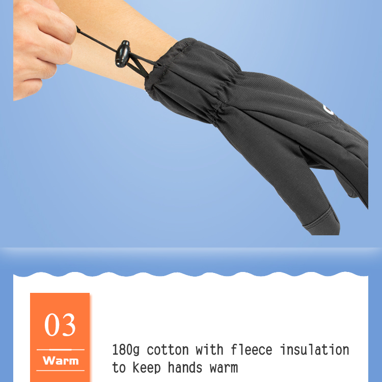 2019 New Design Men Women Waterproof Outdoor Winter Ski Skiing Snowboard Gloves Supplier