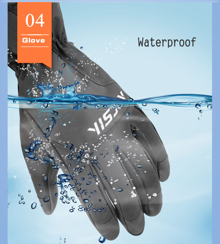 2019 New Design Men Women Waterproof Outdoor Winter Ski Skiing Snowboard Gloves Supplier