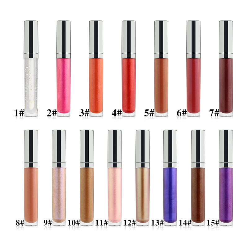 High Quality Long Lasting Make Your Own Private Label Glitter Lip Gloss