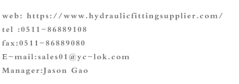 90 degree Elbow Metric ORing hydraulic tube fittings