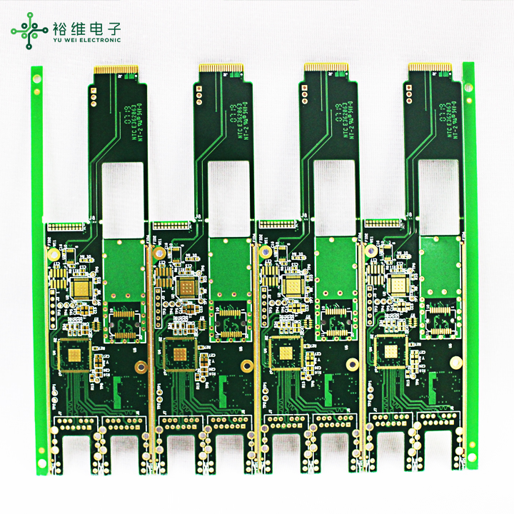 8L multilayer PCBprototypes with QTA service
