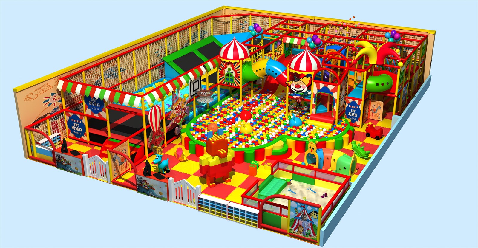 high quality shopping mall play items kids naughty castle for indoor