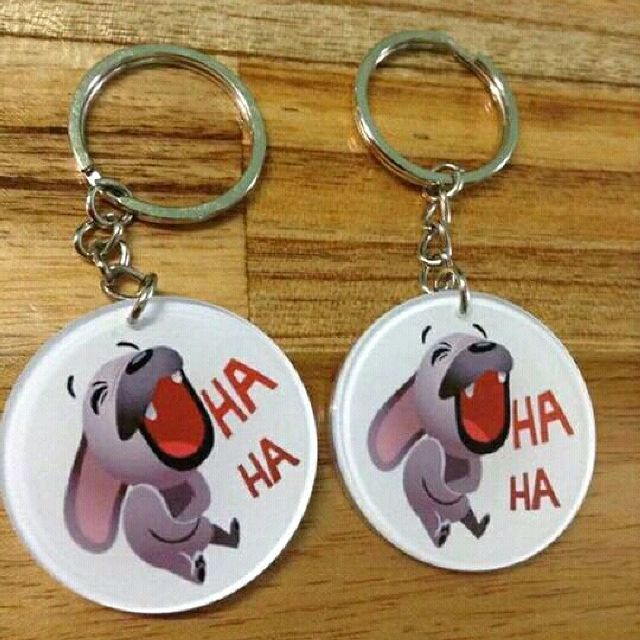 sell keychains printed company logo with the cheapest price in the market