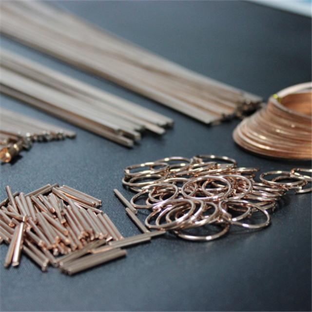 HZAg05P China factory manufacturing silver phosphor copper brazing filler metal rod wire ring