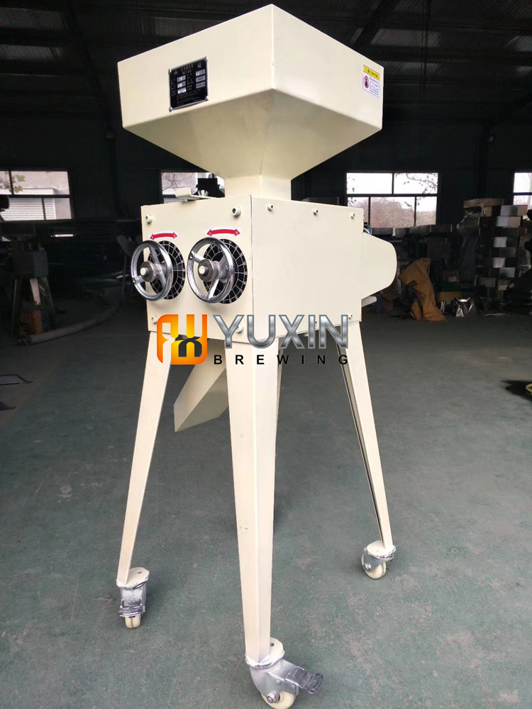 malt crushing beer milling machine grinder