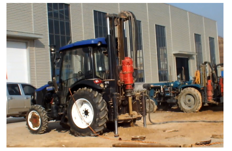 Manufacturers supply tractor pneumatic wells drilling rig